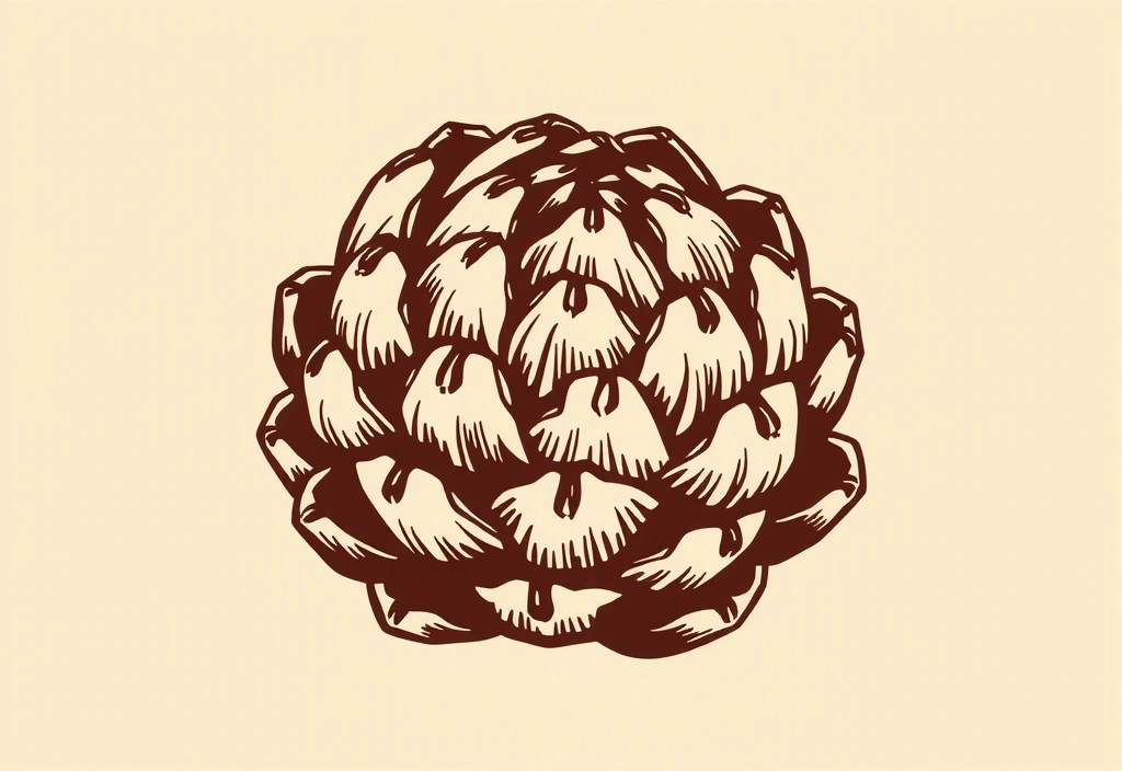 Artischocke Illustration